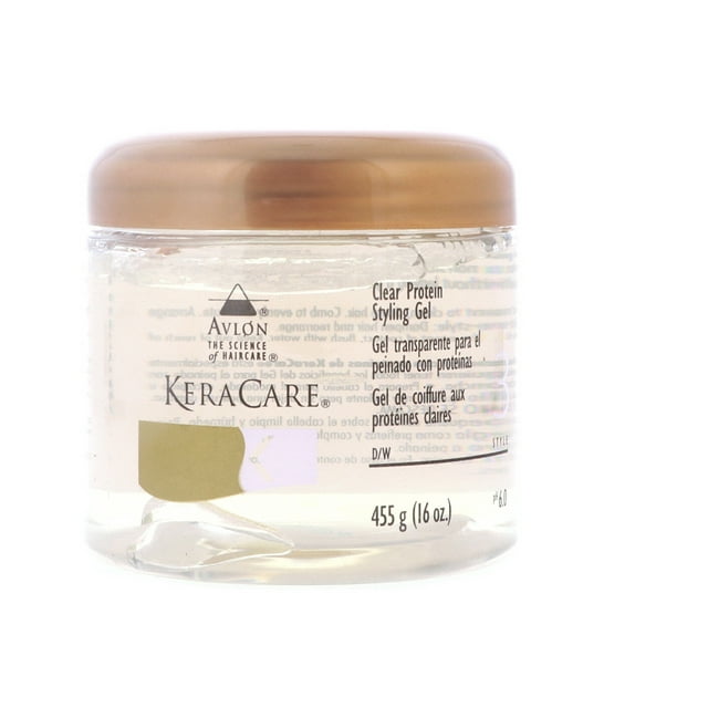 Avlon KeraCare ClearProtein Styling Gel, 16 oz
