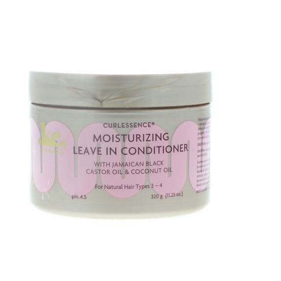 Avlon KeraCare Curlessence Moisturizing Leave-In Conditioner w/ Jamaican Castor Oil & Coconut Oil, 11.25 oz
