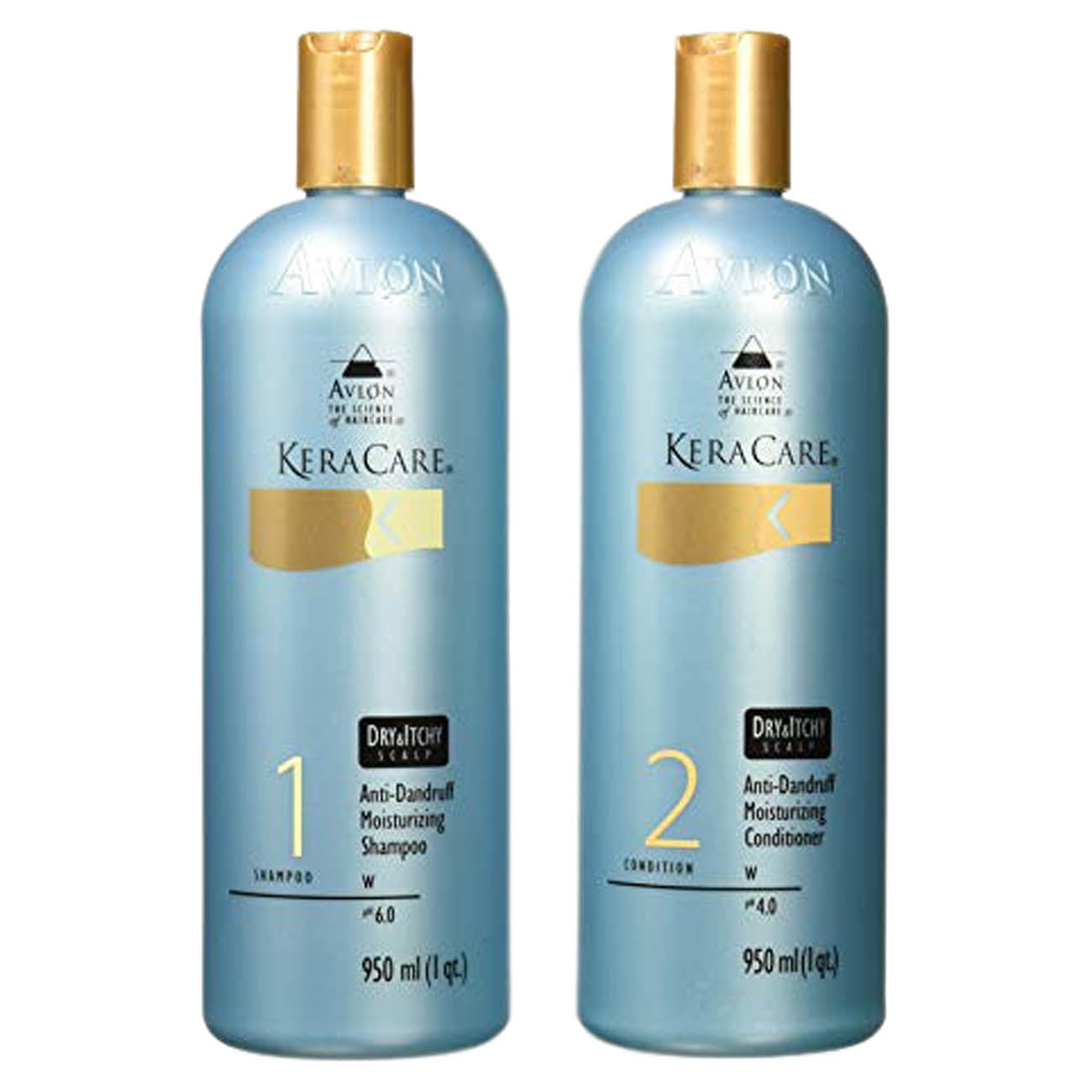 KeraCare - Dry And Itchy - Anti-Dandruff Moisturizing Shampoo 32fl.oz