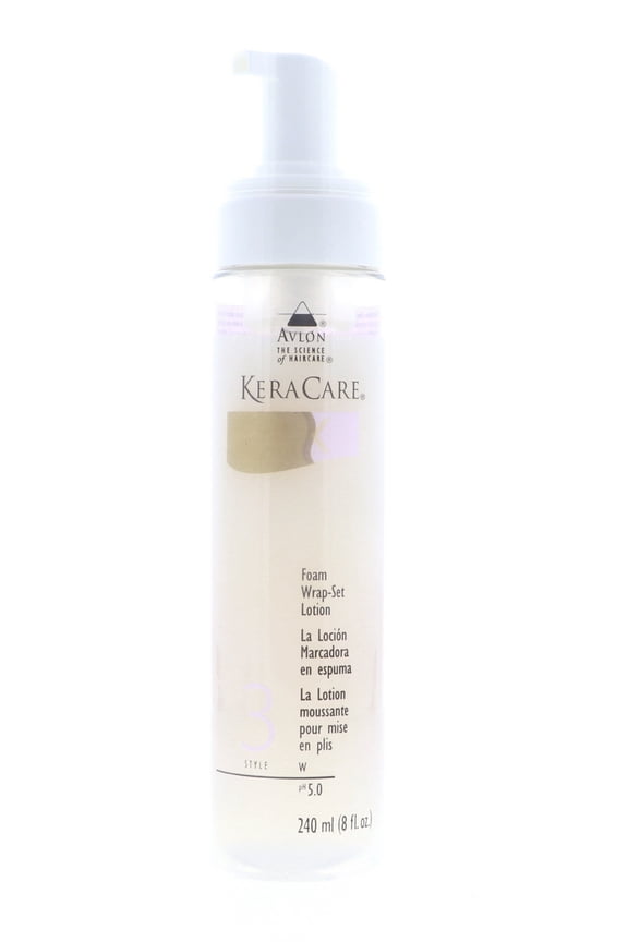 KeraCare Foam Wrap-Set Lotion, 8 oz