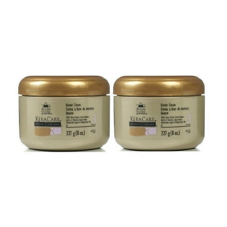 Avlon Keracare Natural Texture Butter Cream, Set of Two (8 Oz Each)
