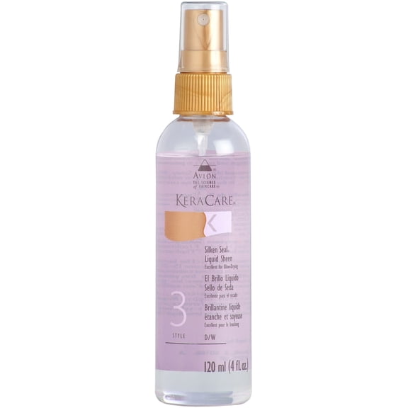 Avlon Keracare Silken Seal Liquid Sheen 4 oz (Pack of 2)