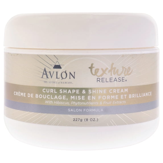 Avlon Texture Release Curl Shape and Shine Cream , 8 oz Cream