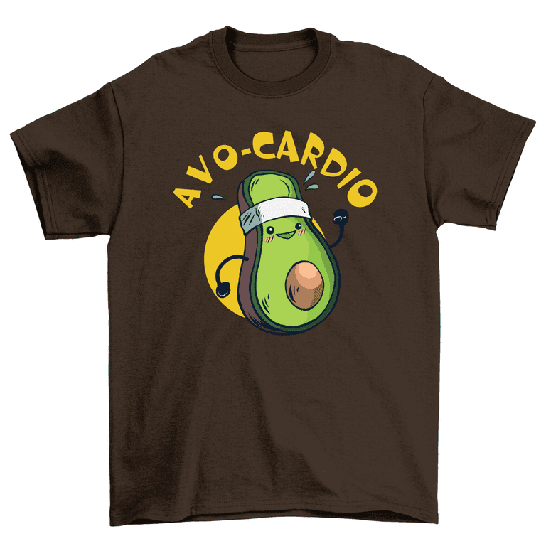 Avo-Cardio Funny Avocado Fitness Workout T-Shirt Men Women Avo-Cardio Funny Avocado Fitness Workout T-Shirt Men Women