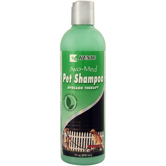 Avo-Med Shampoo 17oz Soothing Moisturizer for Dogs, Cats, Ferrets & Rabbits