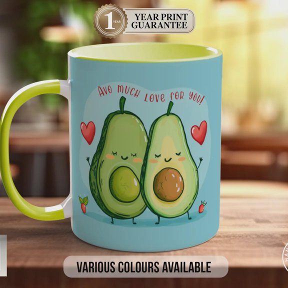 Avo Much Love For You Mug | Avocado Valentines Mug