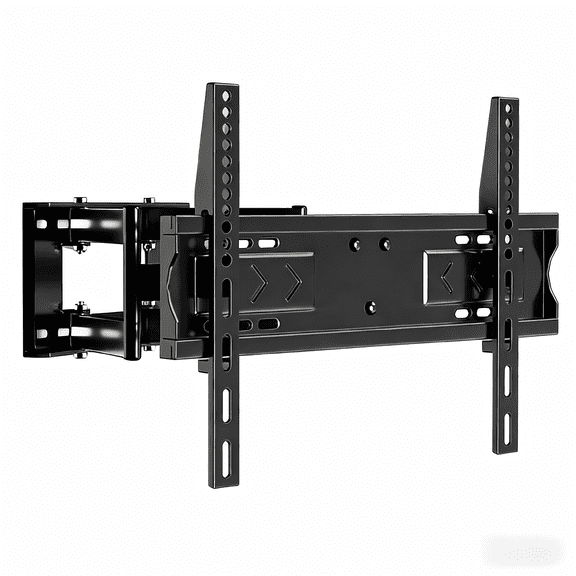 Avoben TV wall mount, suitable for 32-60 inch TVs, swivel and tilt, full-range movable bracket with adjustable double arms, maximum load capacity 110 lbs.