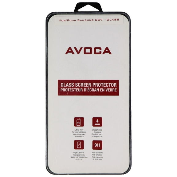 Avoca Glass Screen Protector for Samsung Galaxy S7 Smartphone - Clear