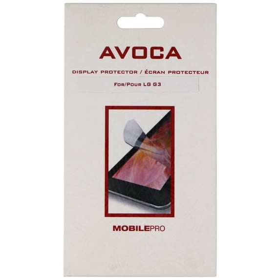 Avoca MobilePro Display Protector for LG G3 (2014) Smartphone - Clear