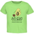 thumbnail image 1 of Avocado Abogado Lawyer Funny Spanish Pun Toddler T Shirt Lime 4T, 1 of 1
