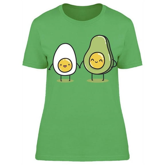 Avocado And An Egg T-Shirt Women -Image by Shutterstock, Female x-Large