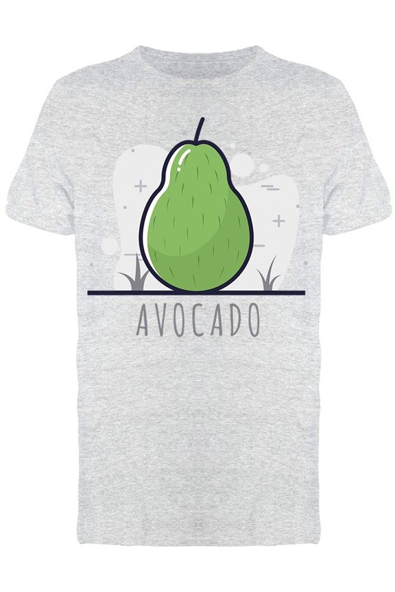 Avocado Art, Cartoon Tee Men's -Image by Shutterstock