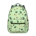 thumbnail image 1 of Avocado Backpack – Stylish & Functional for College, Office, Daily Commute, Multiple Pockets, Soft Straps, Best Gift for Avocado Lovers, 1 of 6