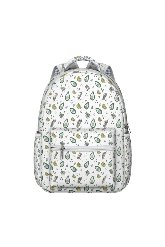Avocado Backpack for College – Cute & Durable Bag for Everyday Use, Laptop Compatible, Comfortable Straps, Awesome Gift for Students & Grads