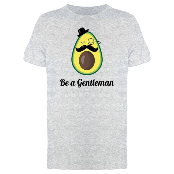 Avocado Be A Gentleman Tee Men's -Image by Shutterstock