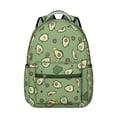 thumbnail image 1 of Avocado Bookbag – Fun & Functional for School, Work, Trips, Large Capacity, Comfortable Carry, Best Gift for Students & Teachers, 1 of 6