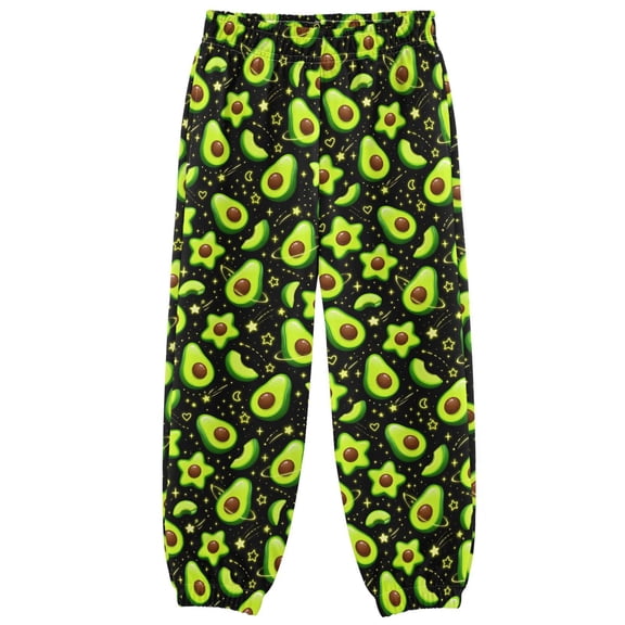 Avocado Boys Pants Kids Casual Sweatpants Joggers Toddler Sports Pants 3-10 Years