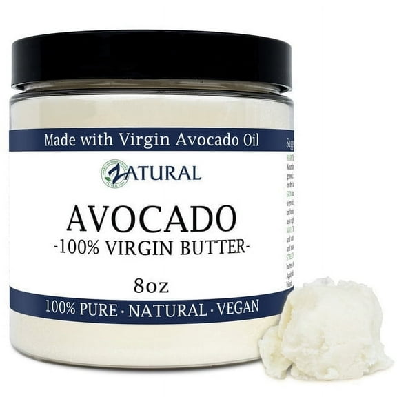 Avocado Butter - 100% Raw, Only 2 Ingredients, No Artificial Additives, 8 oz