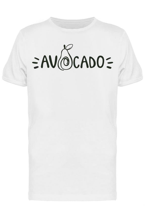 Avocado, Cartoon Tee Men's -Image by Shutterstock