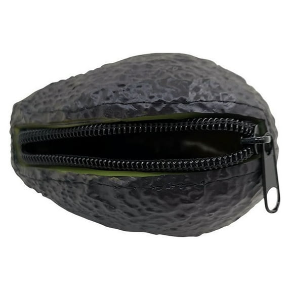 Avocado Coin Purse Pouch |Realistic Looking Avocado Wallet | Funny Novelty Gifts for Avocado Lover | Avocado Decor Decorations Accessories