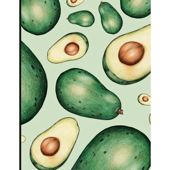 Avocado: College Ruled Journal Book for Ambitious Kitchen Moms