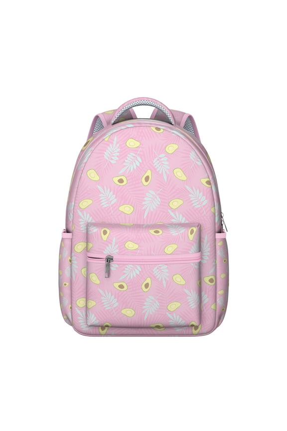 Avocado Design Backpack Trendy & Functional School Bag for Teens & Adults, Roomy Compartments, Comfortable Carry, Ideal Gift for Back to School Season