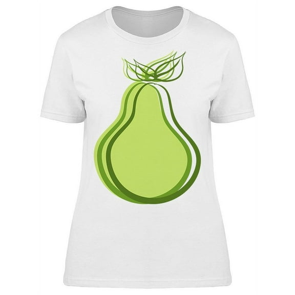 Avocado Design T-Shirt Women -Image by Shutterstock, Female Medium