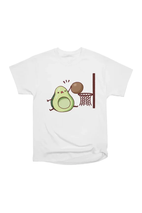 Avocado Dunk Avocadunk T-Shirt Tee Gift For Him Merch For Her Apparel For Friend