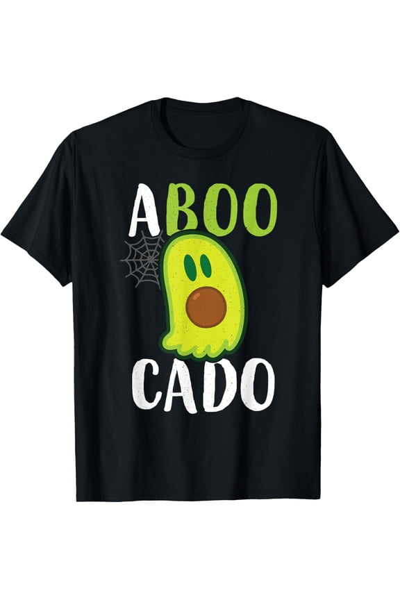 Avocado Ghost Halloween Funny Avocado Costume T-Shirt