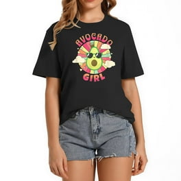 Funny Just A Girl Who Loves Avocado Tee For Avocado Girls T-Shirt Funny Just A Girl Who Loves Avocado Tee For Avocado Girls T-Shirt