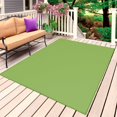 thumbnail image 1 of Avocado Green Outdoor Rug for Patio/Deck/Porch, Non-Slip Large Area Rug 6 x 9 Ft, Solid Color Farmhouse Green Indoor Outdoor Rugs Washable Area Rugs, Reversible Camping Rug Carpet Runner, 1 of 8