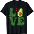 thumbnail image 1 of Avocado Guacamole LOVE T-Shirt, 1 of 4