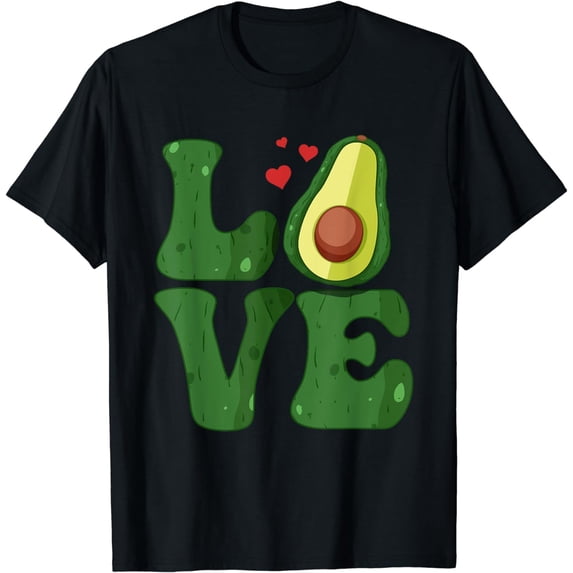 Avocado Guacamole LOVE T-Shirt