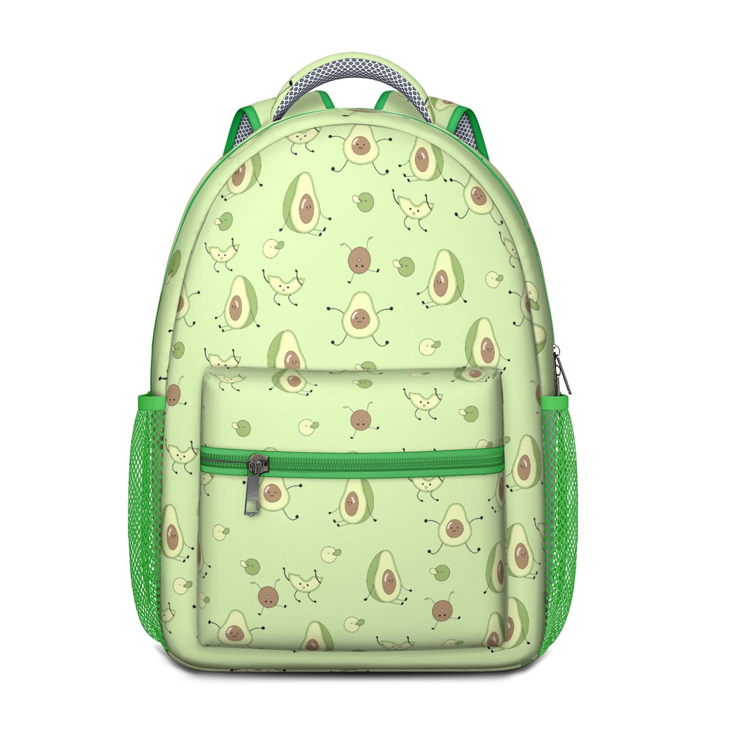 Avocado Lover's Backpack - Waterproof & Lightweight Bookbag for College ...