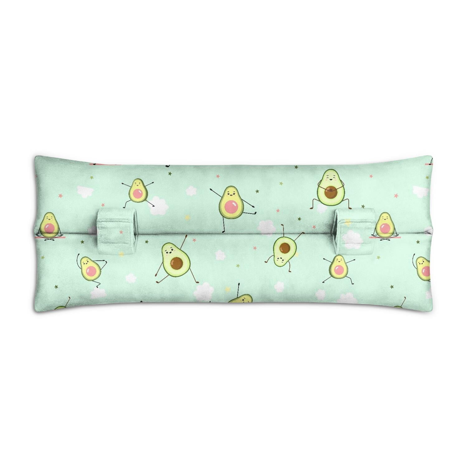 Avocado Lover's Pacemaker Seatbelt Protection - Soft Pillow for Post-Heart Surgery