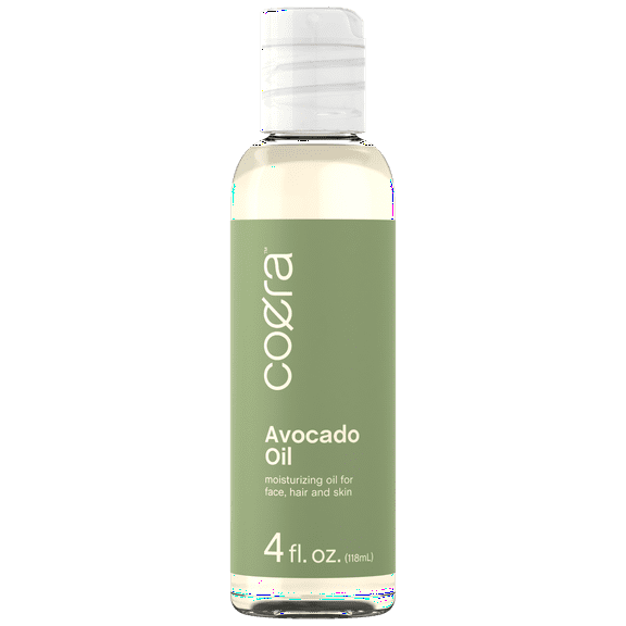 Avocado Oil 4 fl oz | Moisturizing Oil for Face, Hair and Skin | Free of Parabens, SLS, & Fragrances | by Coera
