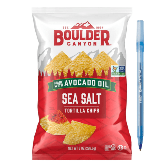 Avocado Oil Sea Salt Tortilla Chips 8 oz