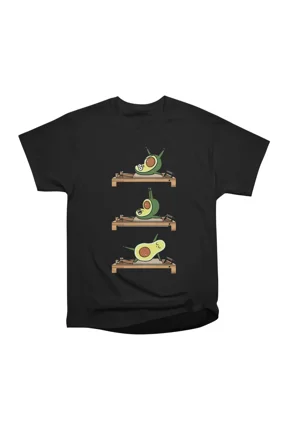 Avocado Pilates T-Shirt Tee Gift For Him Merch For Her Apparel For Friend