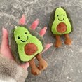 thumbnail image 1 of Avocado Plush Toy Keychain Lovely Doll Plush Appease Toy Ornament Doll Home Room Decoration Birthday Gift, 1 of 5