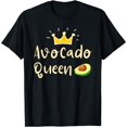 thumbnail image 1 of Avocado Queen - Avocado Lover & Guacamole Gift T-Shirt, 1 of 3