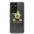 thumbnail image 1 of Avocado Quit Calling Me Clear Case for Samsung® (Samsung Galaxy S21 Ultra), 1 of 2