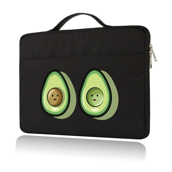 Avocado Series Soft Laptop Bag for Apple for Xiaomi Lenovo Notebook Computer for Macbook Air Pro 11 12 13 14 15 Sleeve Case Cover (black 1Avocado004,11 Inch)