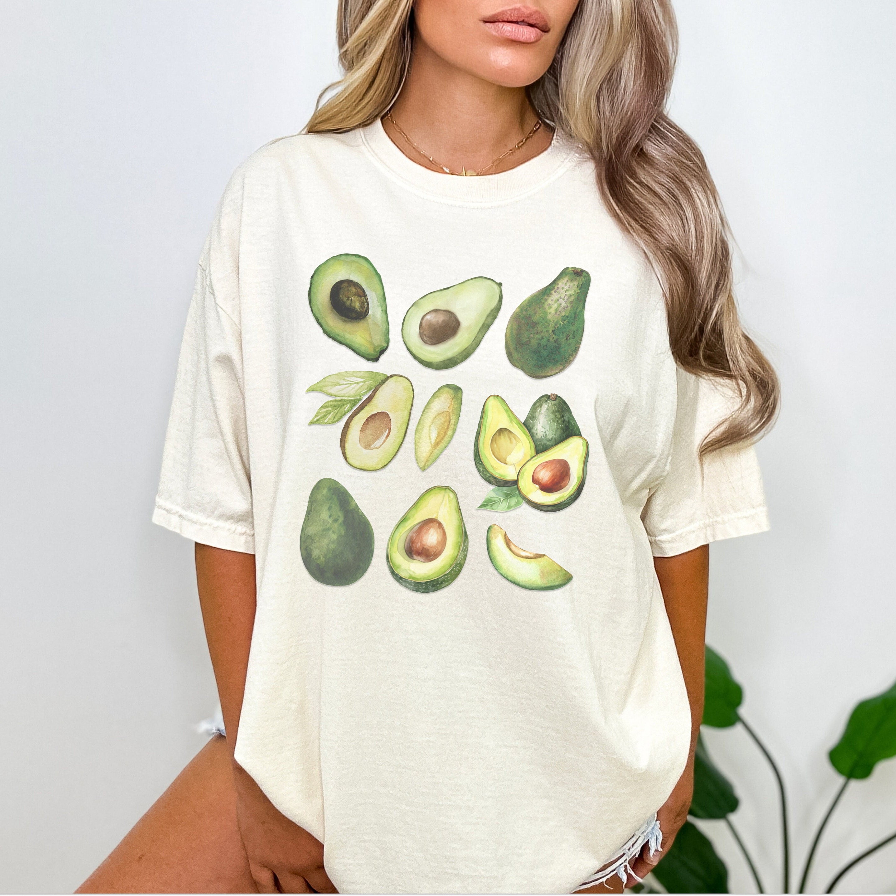 Avocado Shirt, Aesthetic Fruit Shirt, Avocados, Fruit Shirt, Vintage Fruit Shirt, Graphic ...