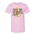 thumbnail image 1 of Avocado Shirt, You Can't Make Everyone Happy You Are Not An Avocado, Avocado Gift, Avocado Lover, Unisex Fit, Gift For Her, Guacamole Shirt, Lilac, SMALL, 1 of 1