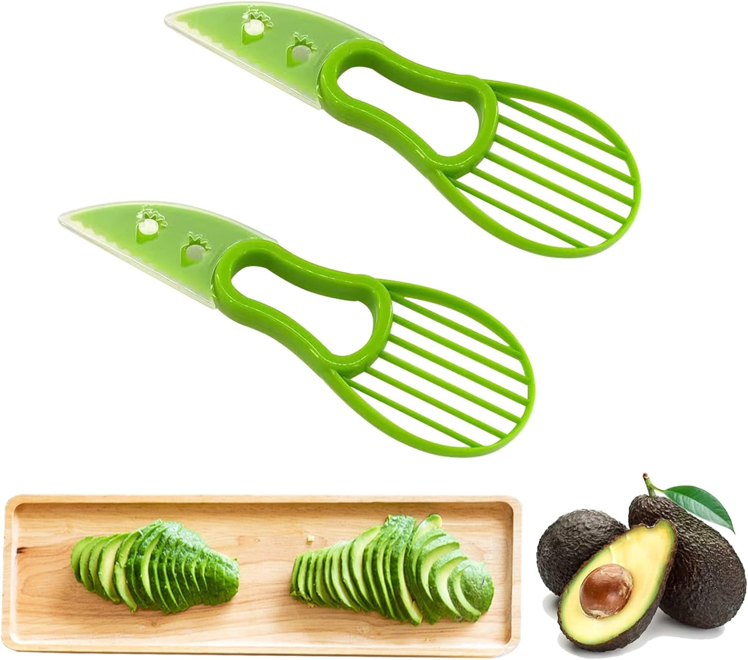 Avocado Slicer - Avocado Cutter Tool for Avocado Shredders and Pitter ...