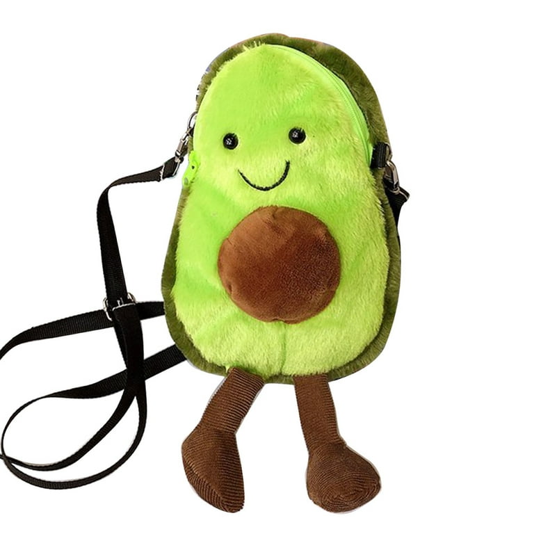 Cartoon avocado crossbody bag hotsell
