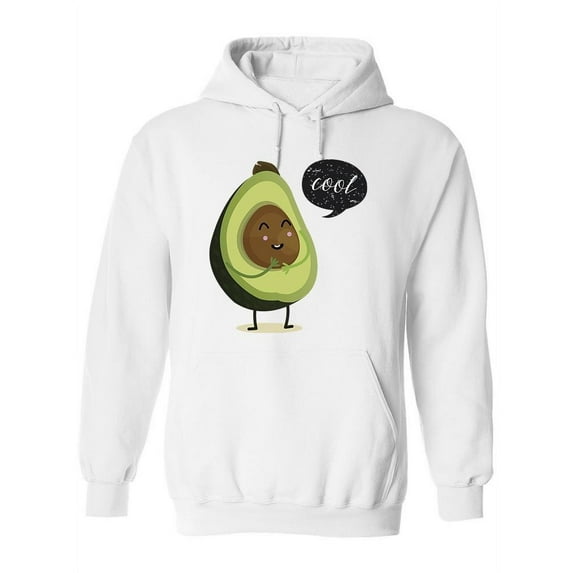Avocado Speech Bubble Hoodie Women -Image by Shutterstock, Female 3X-Large