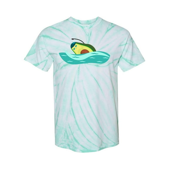Avocado Swimming Tie Dye Cyclone Men -SPIdeals Designs, Male x-Large