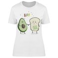 thumbnail image 1 of Avocado Toast, Bff T-Shirt Women -Image by Shutterstock, Female Medium, 1 of 2
