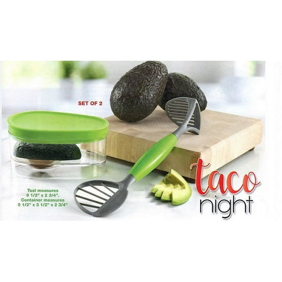 Avocado Tool with Storage Container, Set of 2